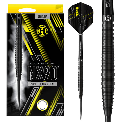 Harrows NX90 Black Edition 90% - Steel Tip