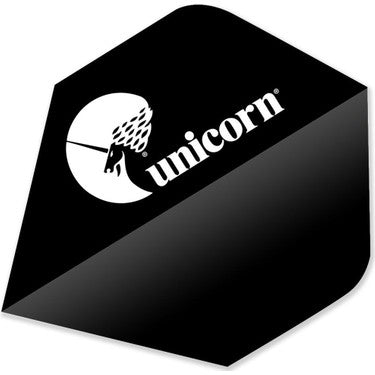 Unicorn Darts Flights – Super Maestro White - Black UNICORN