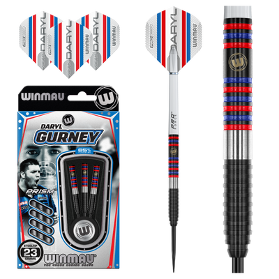 WINMAU DARYL "SUPERCHIN" GURNEY 85% - Steel Tip