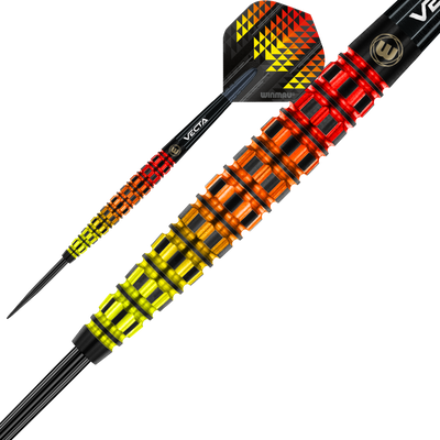 WINMAU FIRESTORM FLAME TORPEDO 90% - Steel Tip