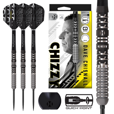 Harrows Dave "Chizzy" Chisnall S4 Quick Point 90% - Steel Tip