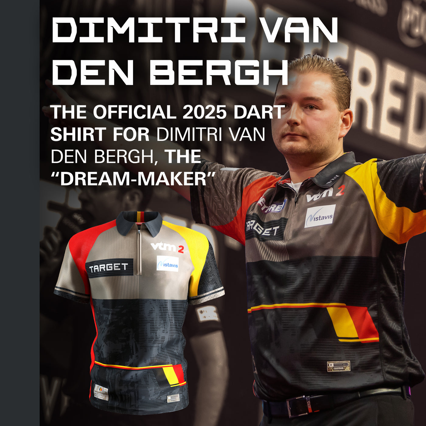 Target Shirt Dimitri "The Dreammaker" Van Den Bergh 2025