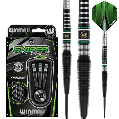 Winmau Sniper Black 90% - Steel Tip WINMAU