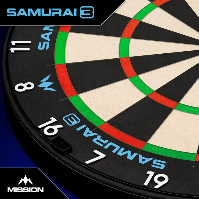 Mission Samurai 3 Dartboard MISSION