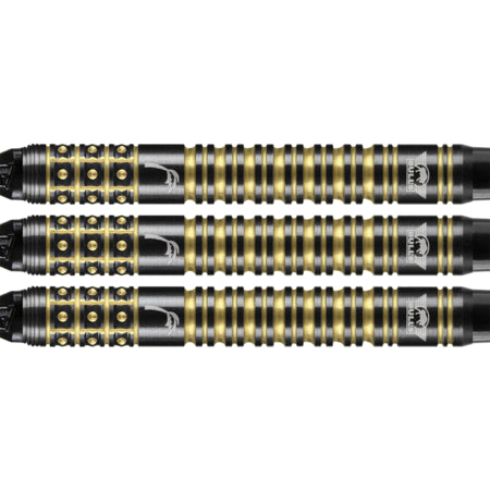 BULL'S KIM "THE HURRICANE" HUYBRECHTS E2 90% ZWART - Soft Tip