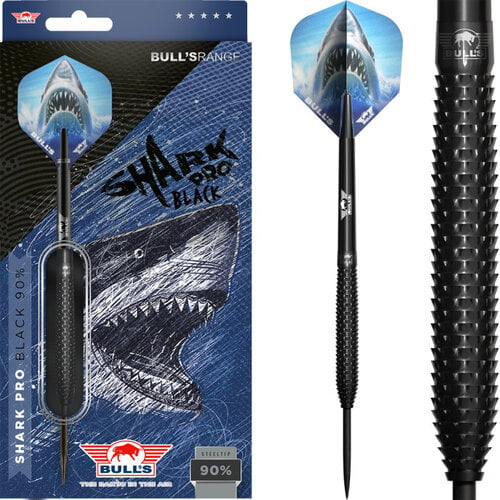 Bull's Shark Pro Black 90% - Dartpijlen BULL'S