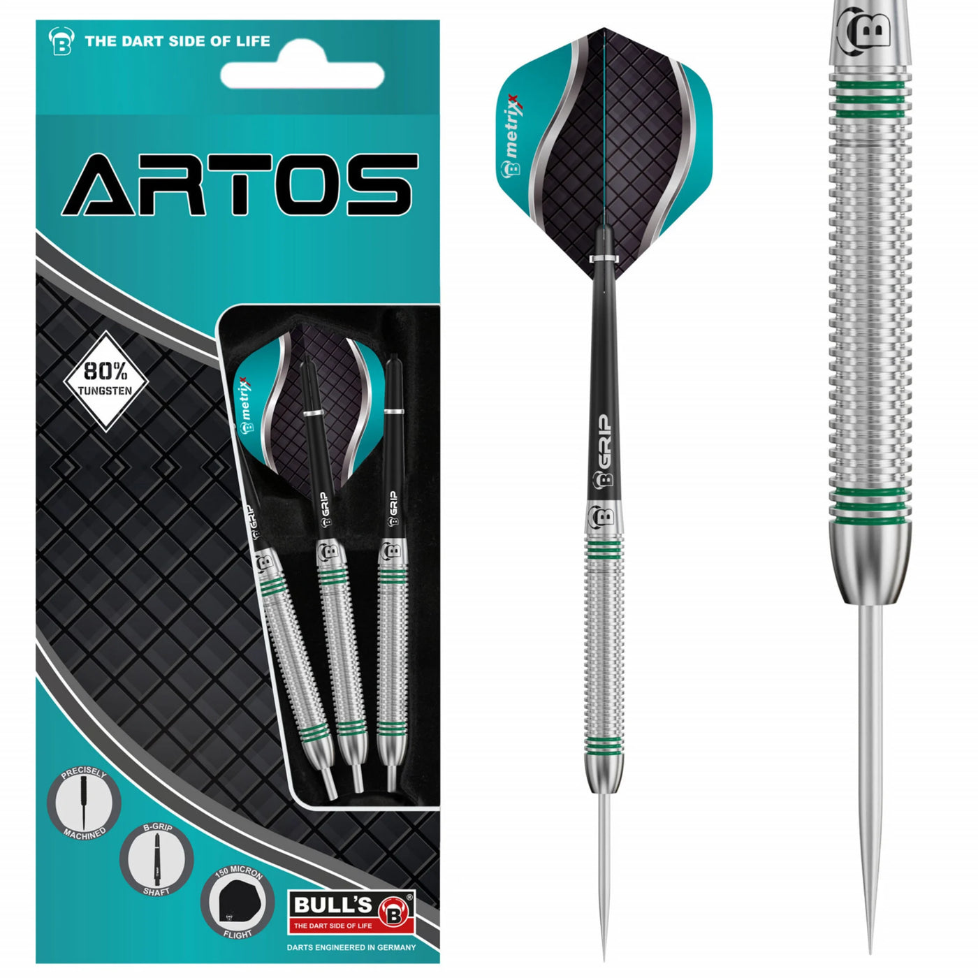 BULL'S Artos AR1 80% - Dartpijlen BULL'S