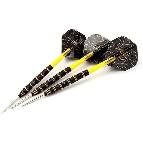 CUESOUL CHALLENGE BLACK YELLOW 90% - DARTPIJLEN CUESOUL