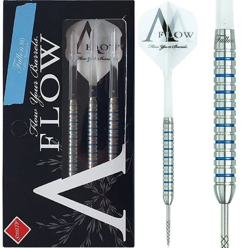 Dynasty Fallon "Queen Of The Palace" Sherrock A-Flow Blauw Label 80% - Steel Tip