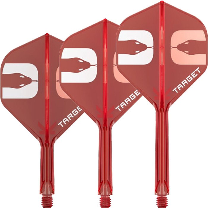 Target K-Flex Nathan Aspinall Red - Dart Flights TARGET