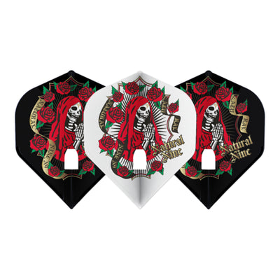 L-STYLE CHAMPAGNE L1 STANDARD N9 SKULL MARIA MIX - DART FLIGHTS L-STYLE