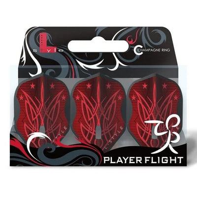 L-Style Pro L1 Lisa Ashton V3 Black - Dart Flights L-STYLE