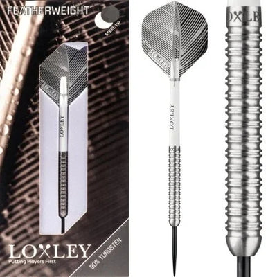 Loxley Featherweight Zwart 90% - Steel Tip