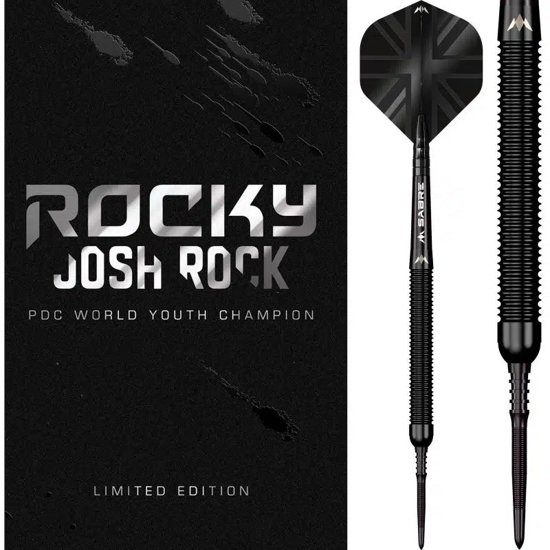 Mission Josh "Rocky" Rock Limited Edition Black 95% - Steel Tip