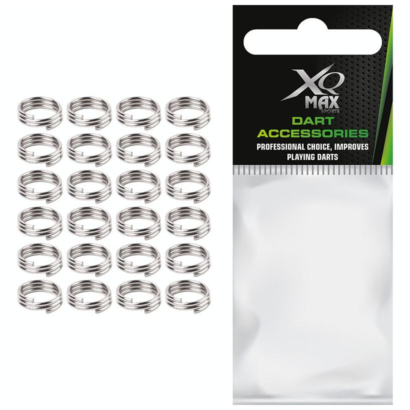 XQMAX O-RINGS SPRING SILVER 24PCE