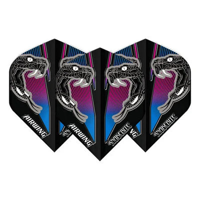 RED DRAGON AIRWING PETER WRIGHT BLUE - DART FLIGHTS RED DRAGON