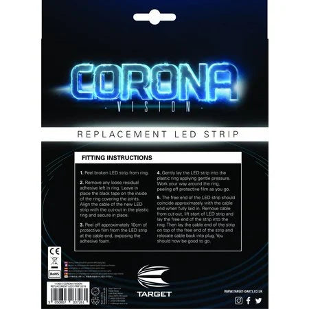 TARGET CORONA VISION LED STRIP - DARTBORD VERLICHTING