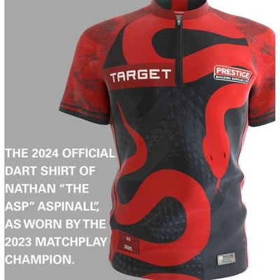 TARGET NATHAN ASPINALL COLLARLESS 2024 - DART SHIRT TARGET