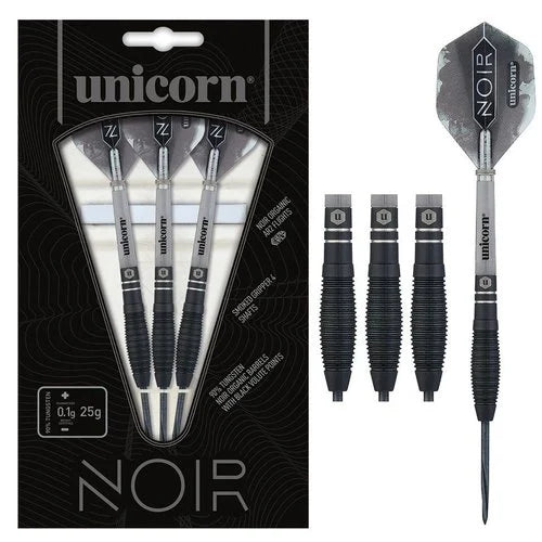 UNICORN NOIR SHAPE 1 90% - DARTPIJLEN UNICORN