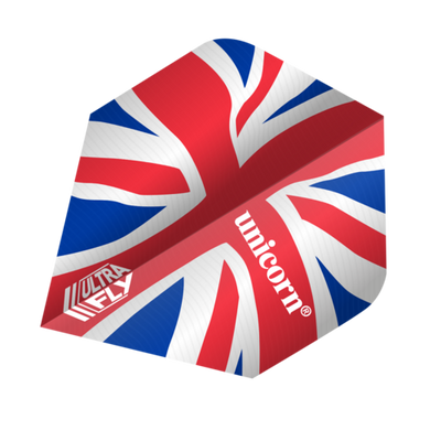 UNICORN ULTRAFLY UNION JACK WAVE BIG WING / WAVE PLUS - DART FLIGHTS UNICORN