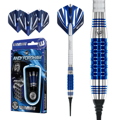 WINMAU ANDY "THE VIKING" FORDHAM S.E. 90% - SOFT TIP