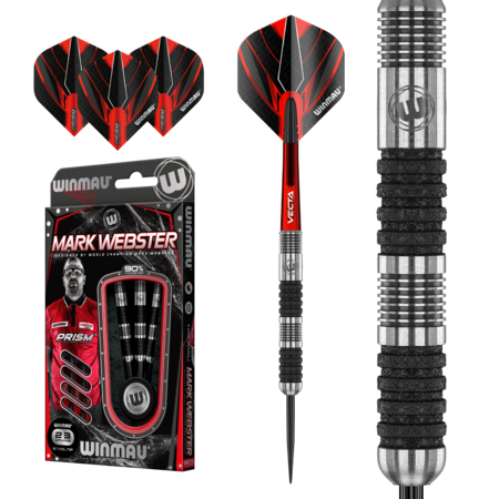 WINMAU MARK WEBSTER S.E 90% - Steel Tip