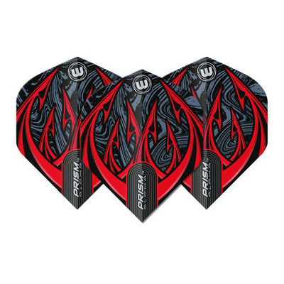 Winmau Flight Prism Alpha Diablo Zwart & Rood STD