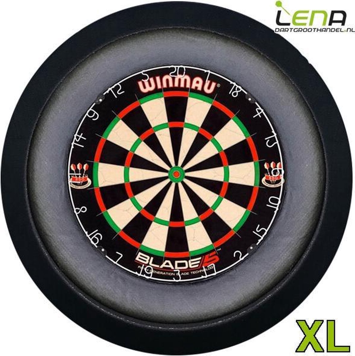 Lena Dartbord verlichting XL  - Dartpijlen - DartsCorner.shop - Darts Corner - Darts Producten - Darts