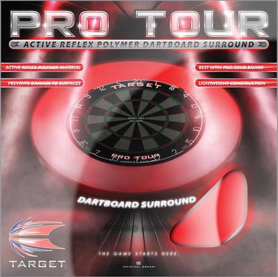 Target Surround Logo Pro Tour Rood