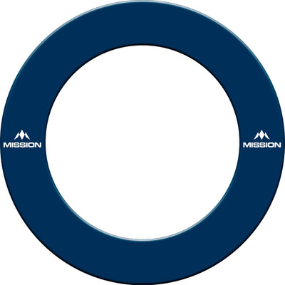 Mission Dartbord Surround Blauw met logo  - Dartpijlen - DartsCorner.shop - Darts Corner - Darts Producten - Darts