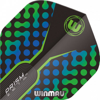 Winmau Flight Prism Zeta Groen & Blauw