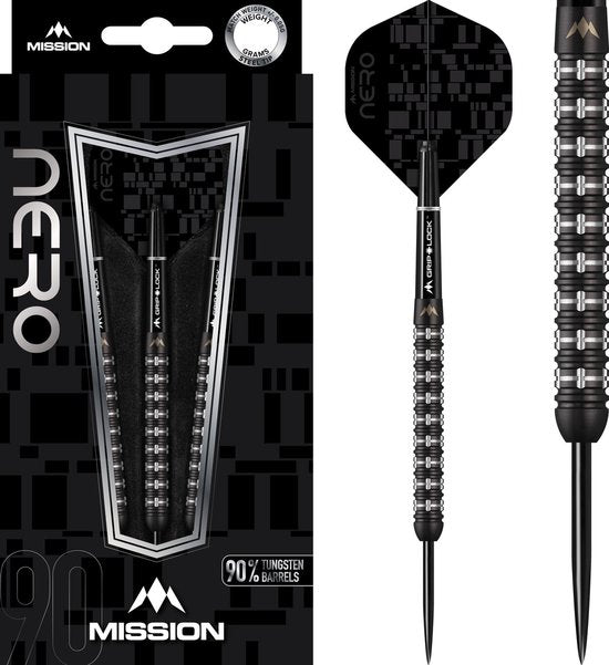Mission Nero Black M2 90% - Dartpijlen - DartsCorner.shop - Darts Corner - Darts Producten