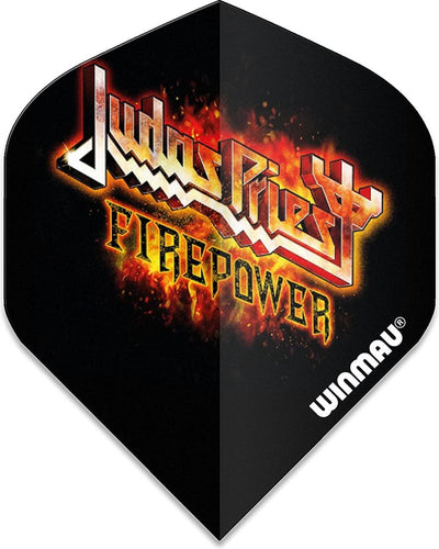 Winmau Rock Legends Judas Priest Flaming Logo  - Dartpijlen - DartsCorner.shop - Darts Corner - Darts Producten - Darts