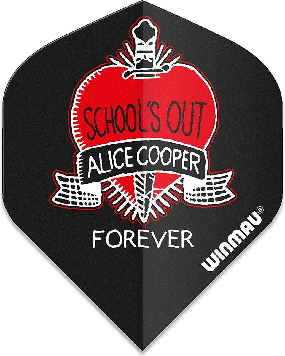 Winmau Rock Legends Alice Cooper Schools Out  - Dartpijlen - DartsCorner.shop - Darts Corner - Darts Producten - Darts