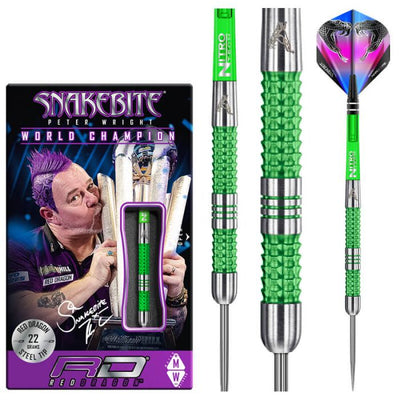 PETER WRIGHT SNAKEBITE MAMBA: 90% TUNGSTEN ALLOY RED DRAGON