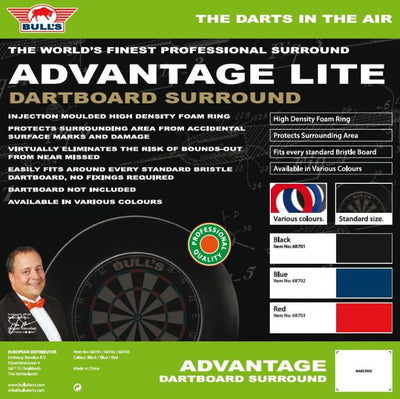 Bull's Dartboard Lite Surround Black - darts-corner - BULL'S
