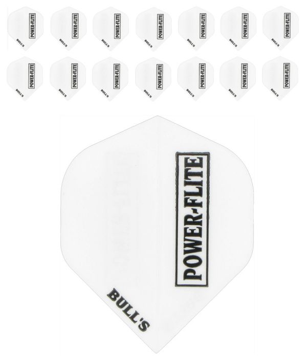 Bull's Powerflite L 5-pack White - darts-corner - BULL'S