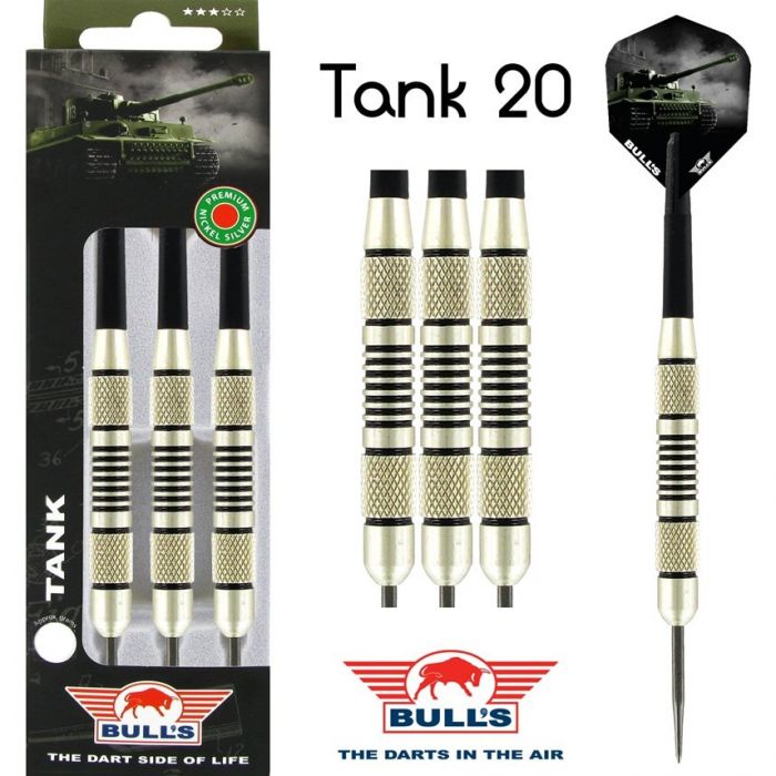 Bull's Tank Nickel Silver 20 - darts-corner - BULL'S