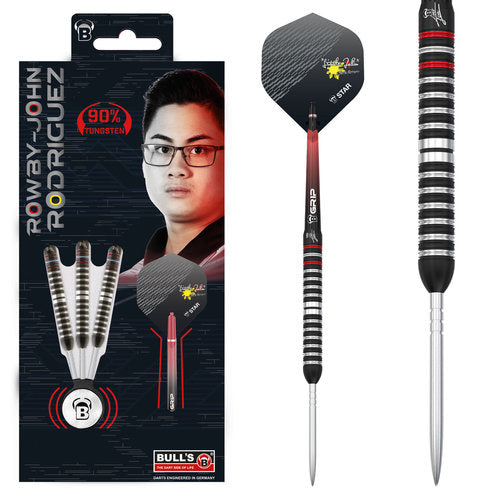 BULL'S ROWBY-JOHN RODRIGUEZ 90% - Dartscorner