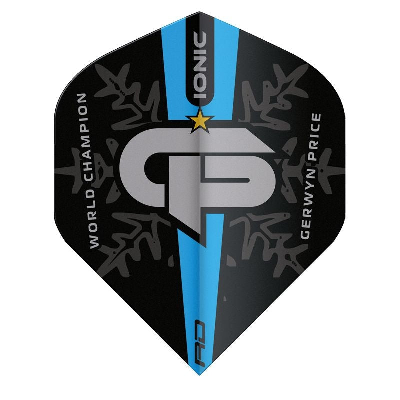 Gerwyn Price World Champion Blue Logo Dart Flights