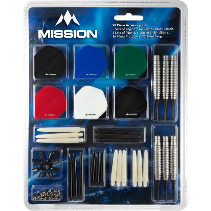 Mission Darts Accessory Kit 90 Soft MISSION