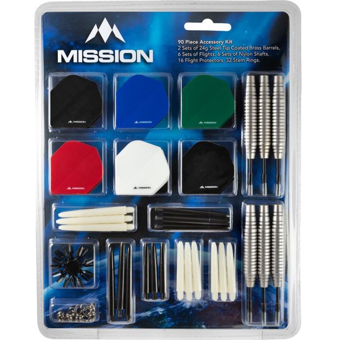 Mission Darts Accessory Kit 90 Steel MISSION
