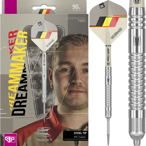 Target Dimitri "The Dreammaker" Van den Bergh G2 90% Swiss - Steel Tip